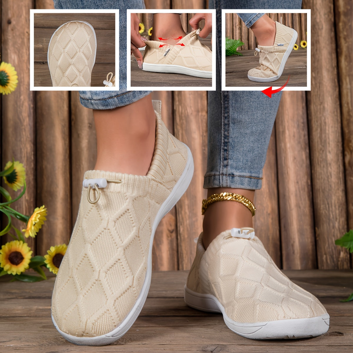 Tenis Comfort Textura Diamante