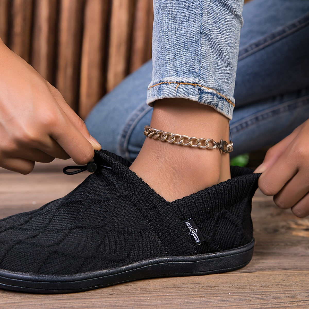 Tenis Comfort Textura Diamante