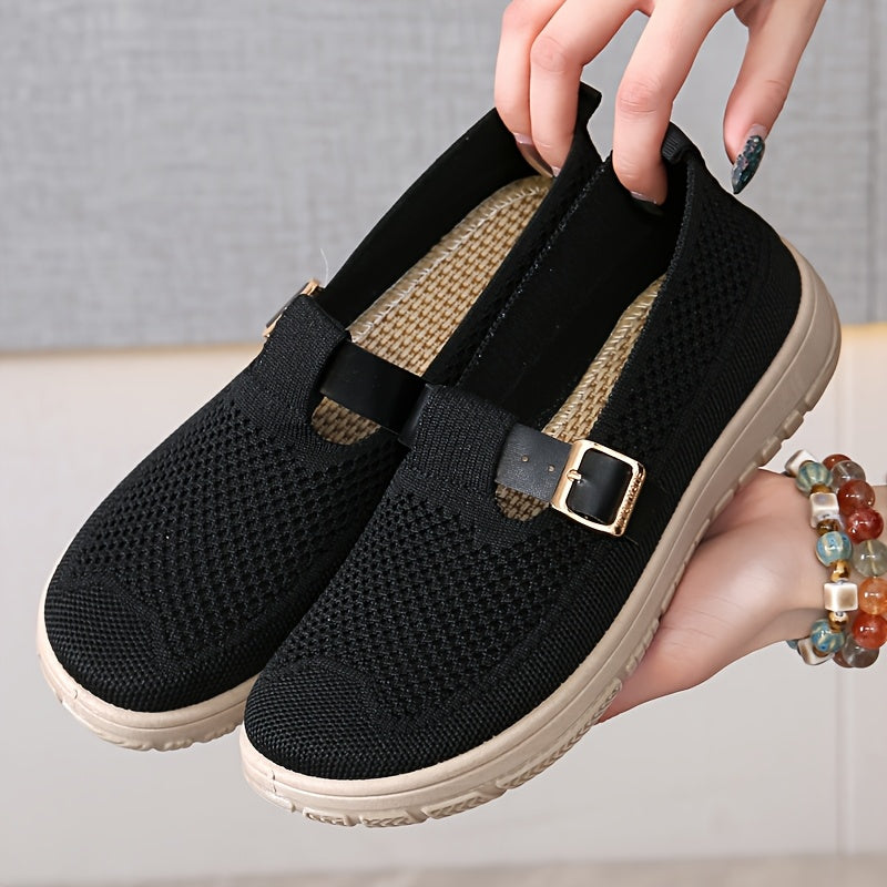 Tenis Comfort Premium con Hebilla Dorada