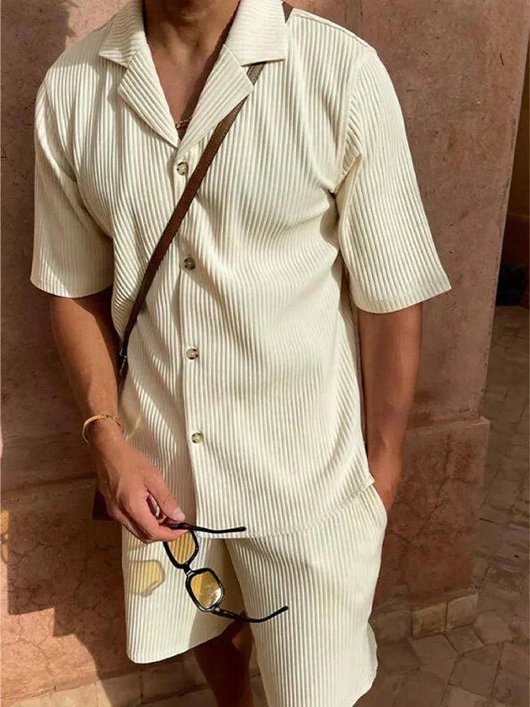 [COMPRÁ 1 Y LLEVÁ 2] Conjunto Madrid – Remera y Short de Verano