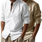 [COMPRÁ 1 Y LLEVÁ 2] Camisa de Lino Santorini + Reloj de Regalo