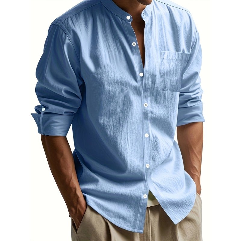 [COMPRÁ 1 Y LLEVÁ 2] Camisa de Lino Santorini + Reloj de Regalo