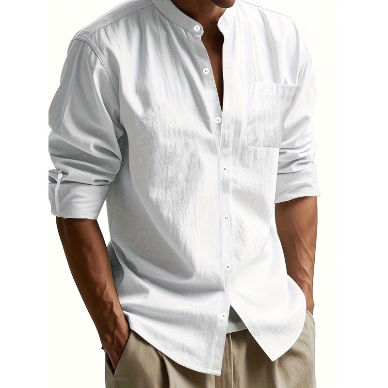 [COMPRÁ 1 Y LLEVÁ 2] Camisa de Lino Santorini + Reloj de Regalo