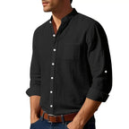 [COMPRÁ 1 Y LLEVÁ 2] Camisa de Lino Santorini + Reloj de Regalo
