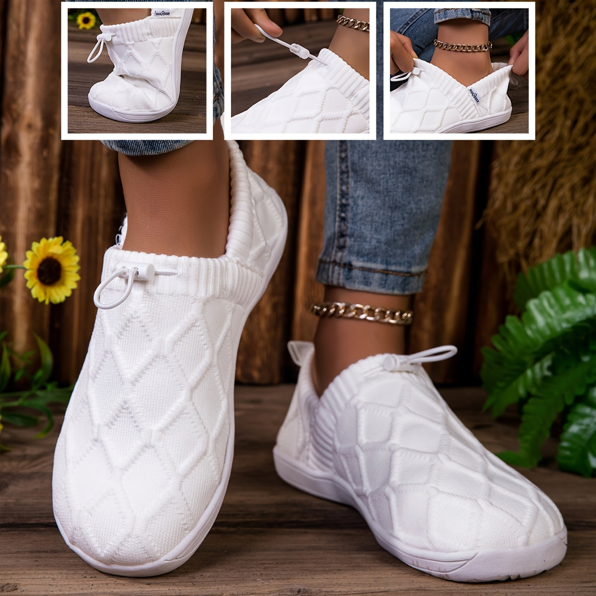 Tenis Comfort Textura Diamante