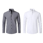 [COMPRÁ 1 Y LLEVATE 2] Camisa Executive Platinum + Reloj de Regalo